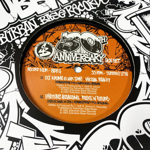 DJ Hype / Krome & Time / Phuture Assassins etc -  The Legacy - Suburban Base - 30th Anniversary Box Set- 6x12" album - SUBBASE30LP