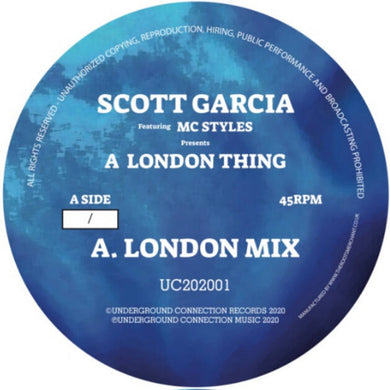 Scott Garcia - A London Thing / 4 The Ladies 12''  Vinyl-GARAGE -12