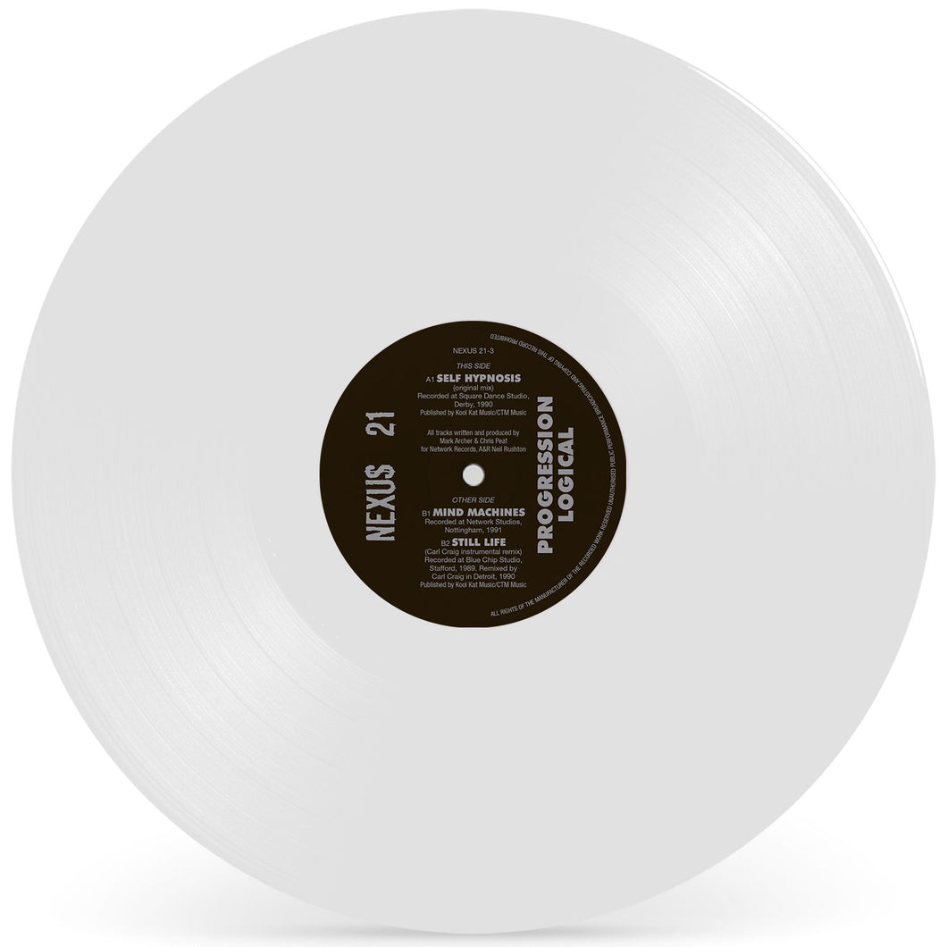 Nexus 21 - Progression Logical - (White Vinyl Repress) - Network Records - NEXUS21-3WHITE