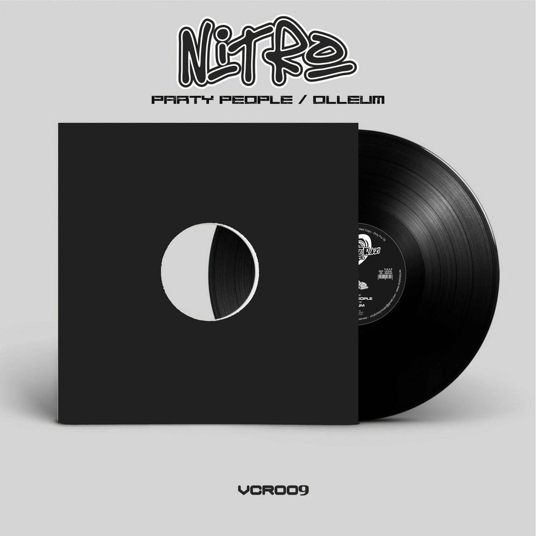 Vinyl Crazy Records - Nitro - Party People / Olleum - 4 track 12