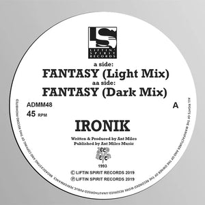 Ironik - Fantasy (Light Mix) / Fantasy (Dark Mix) -Liftin Spirit Records - ADMM48
