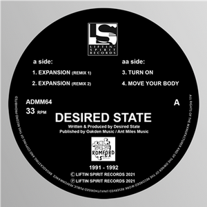 DESIRED STATE - Expansion Remixes 1991-1992 -Liftin Spirit Records - ADMM64