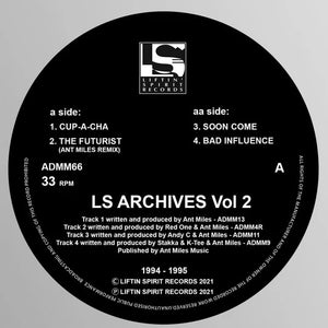 LS Archives Vol.2 - Stakka & K-Tee - Red One - Concept 2 -Liftin Spirit Records - ADMM66 -12"