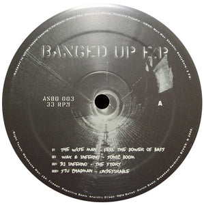 Repeat Offender Records -   Banged UP E.P.  . - Wiseman/Wax/Inferno/Stu Chapman - ASBO003 - 12" vinyl