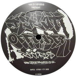 Repeat Offender Records -   Banged UP E.P.  . - Wiseman/Wax/Inferno/Stu Chapman - ASBO003 - 12" vinyl