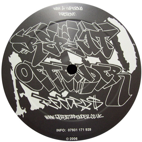 Repeat Offender Records -   Banged UP E.P.  . - Wiseman/Wax/Inferno/Stu Chapman - ASBO003 - 12