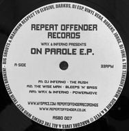 Repeat Offender Records -  On Parole E.P.   - Wiseman/Wax/Inferno - ASBO007 - 12