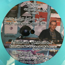 Load image into Gallery viewer, DJ X-cess/Ghost Unit - Deep Underground EP - Gypsy Woman/Deep Underground - Burning Bush - 12&quot; Ltd Turquoise Vinyl - BBC019