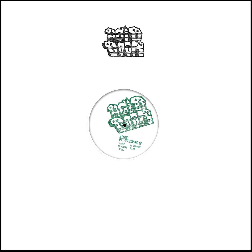 Acid Boom - X-Plode – The Psychotronic EP – BOOM002 - White Label 12