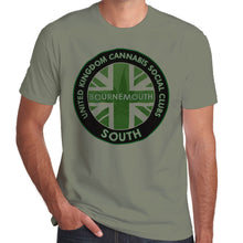 Load image into Gallery viewer, United Kingom Cannabis Social Club South Official T-shirts