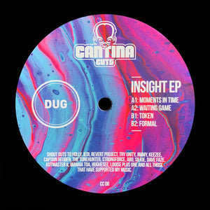 Cantina Cuts - Insight EP - Moments in Time  - DUG - CC06 - 4 track - 12" vinyl