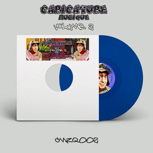 Lampy – CARICATURE MUZIQUE VOL.2 - 4 track Turqouise transluscent 12" Vinyl - CMZQ002 - Spanish Import