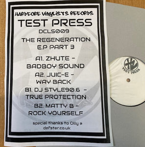++Exclusive Test Press++ Hardcore Vinylists - Face Off EP Episode 3 - Zhute vs Bino - 4 track 12" vinyl - DCLS008