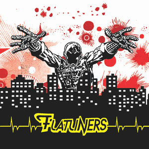 Various Artists - Flatliners #1 - Flatliners  - 4 track 12" vinyl - FLATS001 - Nervous & Anxious