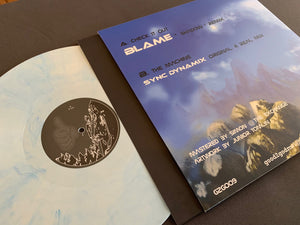 Good 2 Go DMR - Blame / Sync Dynamix - Outer Echo - Check It Out (Blame Shadow Remix)12" White & Blue Marbled Vinyl - G2G009