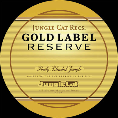 Riffz & Dub-Liner - Dreamer Minds - Gold Label Reserve - Jungle Cat - GOLD001 - 12