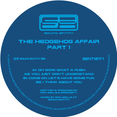 Hedgehog Affair Volume 1 - Oh Wow What a Rush - Sound Entity Records - Ron Wells - SE1217-1 -12