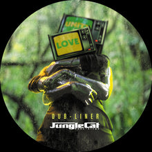 Load image into Gallery viewer, Jungle Cat Recordings  - Dub-Liner - No Racial War (feat. General TK) / Give a Little Love - JCAT010