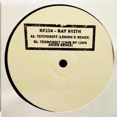 Ray Keith - Terrorist Remixes EP - Lemon D/Aries - Kniteforce - 12