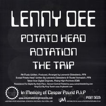 Load image into Gallery viewer, Rising High 303 - Lenny Dee - Potato Head EP -12&quot; Vinyl - RSN 303
