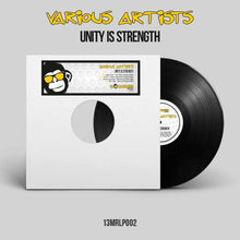 Load image into Gallery viewer, 13Monkeys Records - Unity Is Strength - Sekret Chadow/Adam Vyt +more -12&quot; Vinyl - 4 track 12&quot; vinyl - 13MRLP002