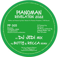 Load image into Gallery viewer, Pianoman - Revelation - Remixes inc. DJ Jedi  - 12&quot; Vinyl  PP05