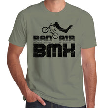 Load image into Gallery viewer, Rad Air Flying Rider BMX distressed print T-Shirt 100% Cotton