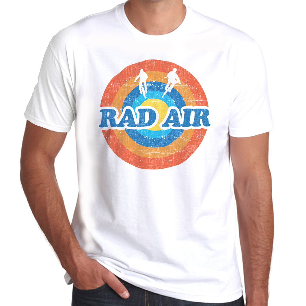 Rad Air Roundel Twin Air retro distressed print T-Shirt 100% Cotton