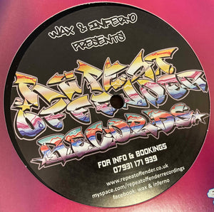 Repeat Offender Records -  Sweet & Sour EP . - Inferno & Wax/Wiseman/Pime Movement - ASBO014 - 12" vinyl