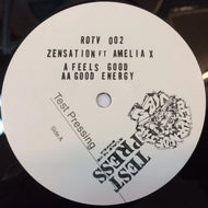 *TEST PRESS* Zensation ft. AmeliA X - Feels Good / Good Energy Rotv002