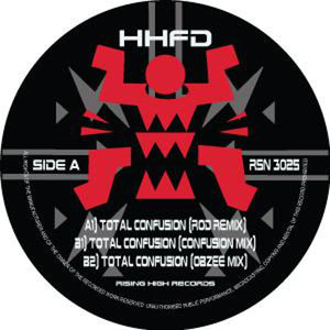 HHFD - Total Confusion 2018 Remixes - Rising High Records -12" - RSN3025