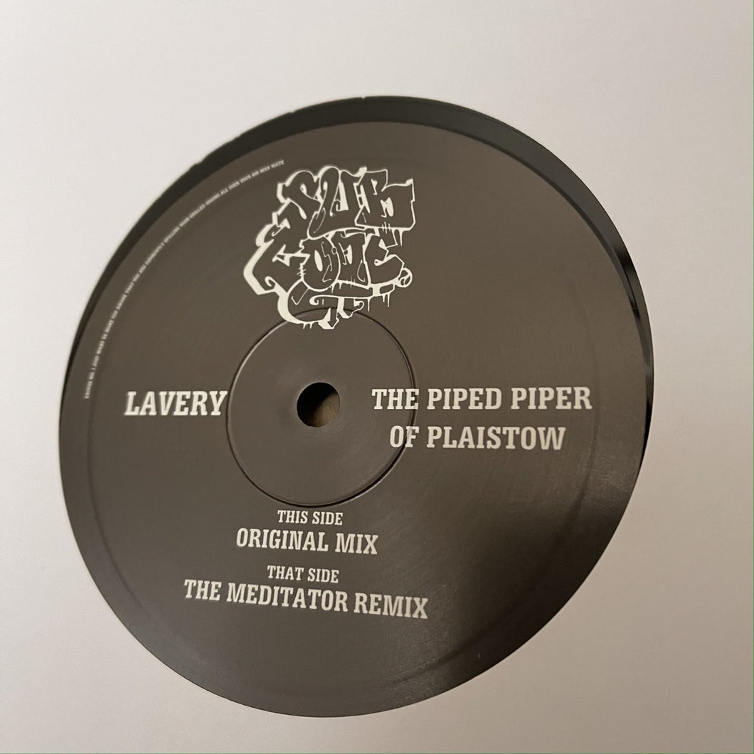 Lavery - The Piped Piper Of Plaistow - Sub Code Records - 10