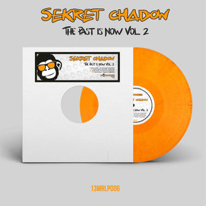 13Monkeys Records - Sekret Chadow - The Past Is Now Vol.2 - 4 track 12" - 13MRLP006 - Yellow or Black vinyl