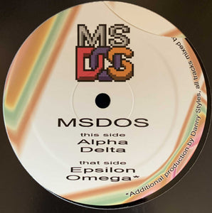 MsDos  - Spandangle Selection - Volume 10 - Alpha Delta Epsilon Omega EP -  SSV10 - 12" Vinyl