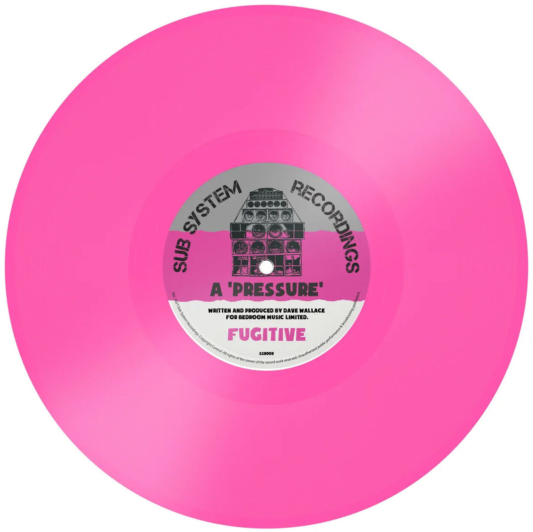 Fugitive – Pressure/M-Beat Remix – SSR008 - Sub System Recordings 10