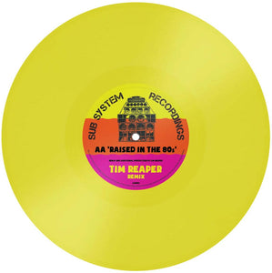 Missing & Skeleton Army – Raised In The ‘80’s/Tim Reaper Remix 10″ – SSR007 - Sub System Recordings 10" fluorescent green/yellow vinyl