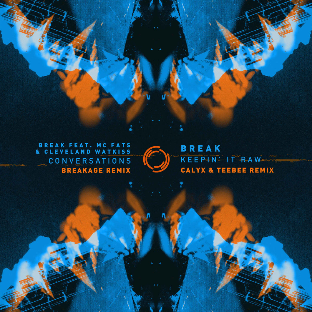Break - Keepin It Raw (Calyx & Teebee Remix) / Conversations (Breakage Remix) - Symmetry Recordings - SYMM034  12