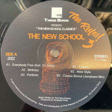 The Rule Number Three -The New School - Three Birds Records – inc Rozalla Everybody's Free remix -THRB005 - 6 track 12