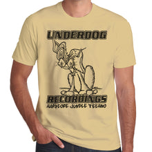 Load image into Gallery viewer, Underdog Recordings Hardcore Junge Techno T-Shirt